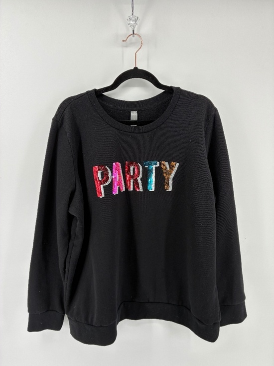 Denver Hayes Sweaters - MASSIVE $10 SALE Oversized Sequin Party Sweater Fleece Lined